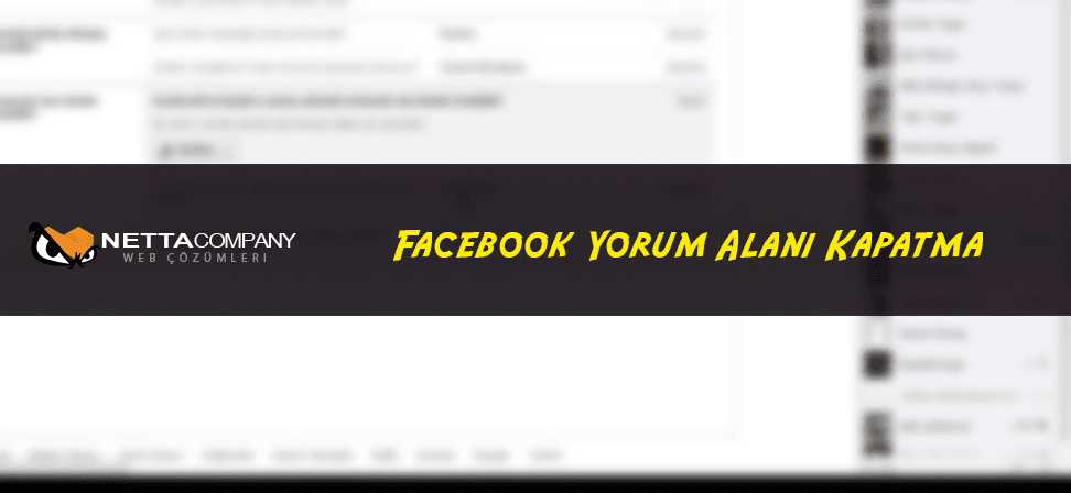 Facebook Yorum Alanı Nasıl Kapatılır