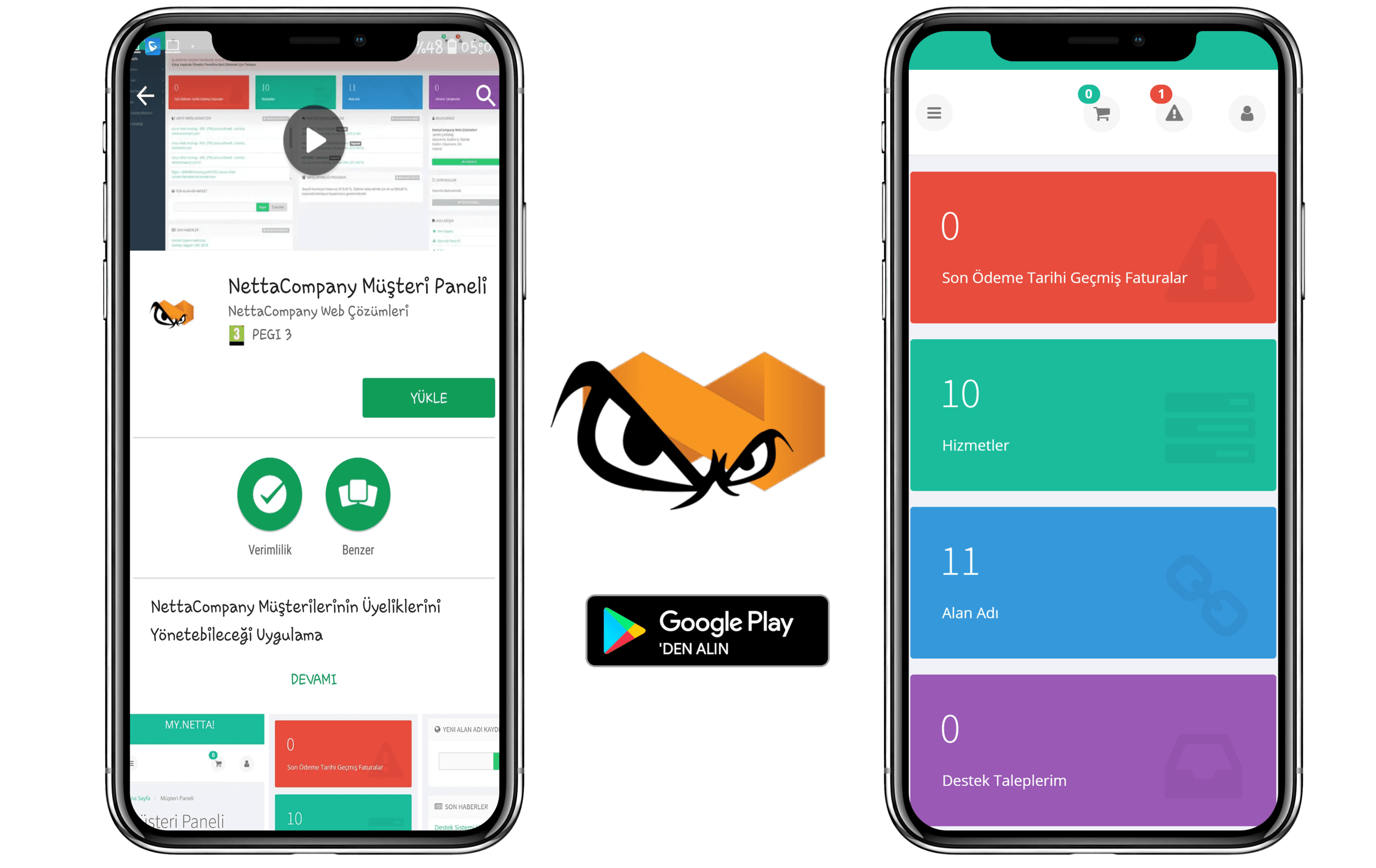 NettaCompany Artık Google Play Store’de!